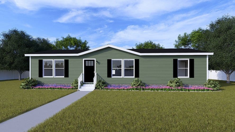 Glimpse exterior home features