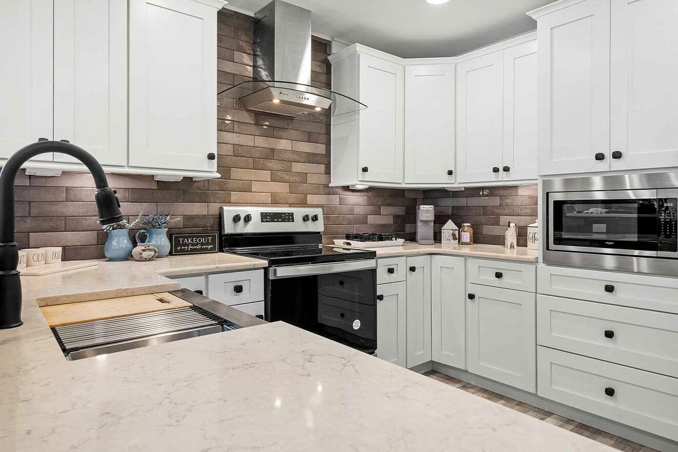 Sanibel duplex kitchen home features