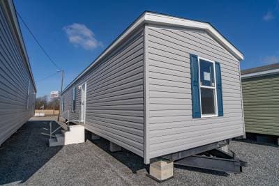 Crest community elevation and exterior home features