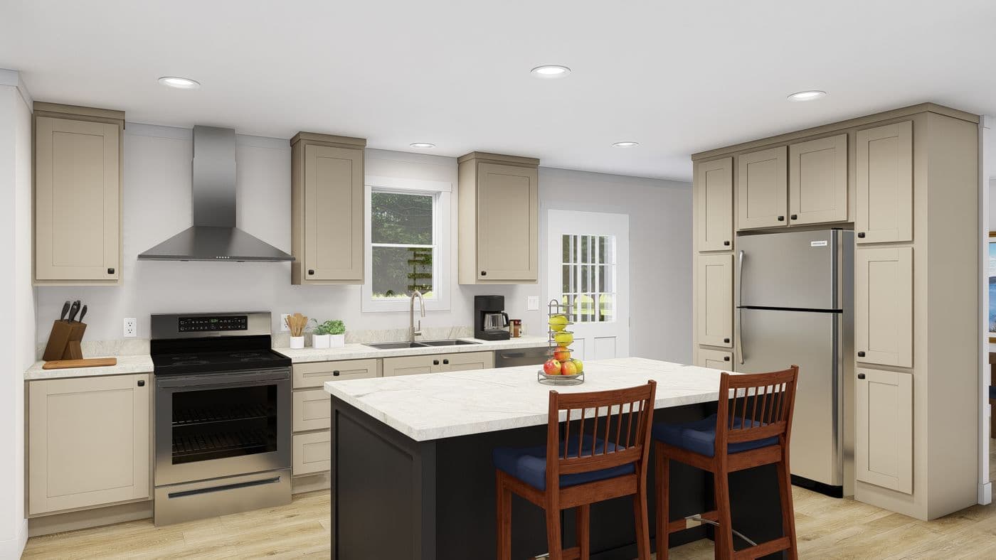 Let it be kitchen home features