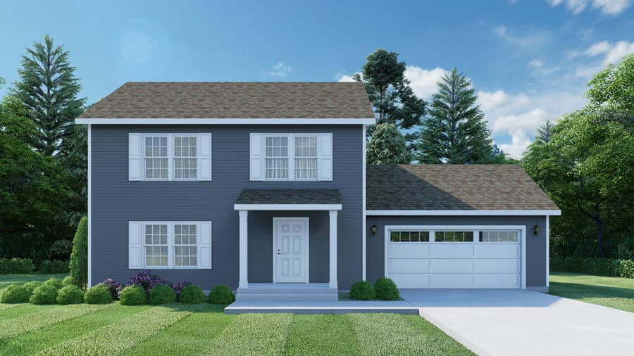 Reagan ii hero, elevation, and exterior home features