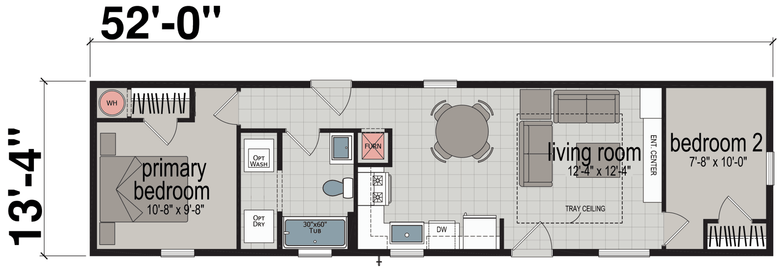 Endeavor floor plan home features