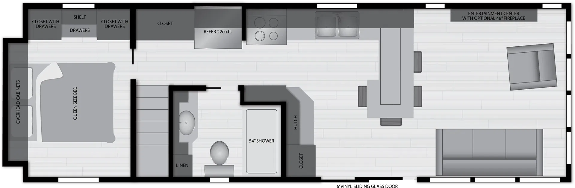 Island 4720br floor plan home features