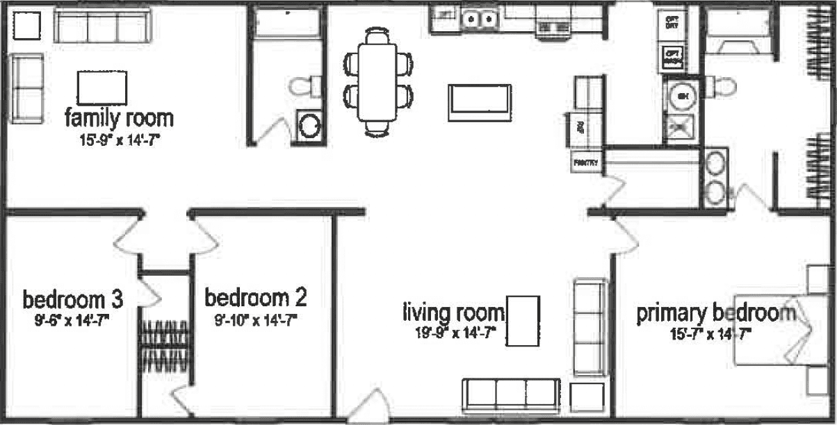 Sandhills 3260h32p03 floor plan home features