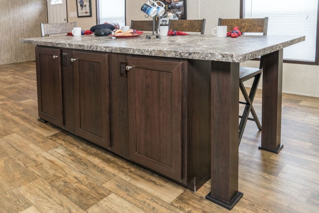 Astro creations singlewide 1a2025-v kitchen home features