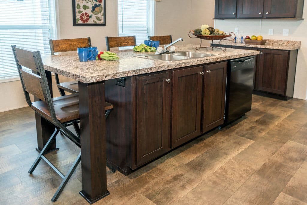 Astro creations singlewide 1a2026-p kitchen home features