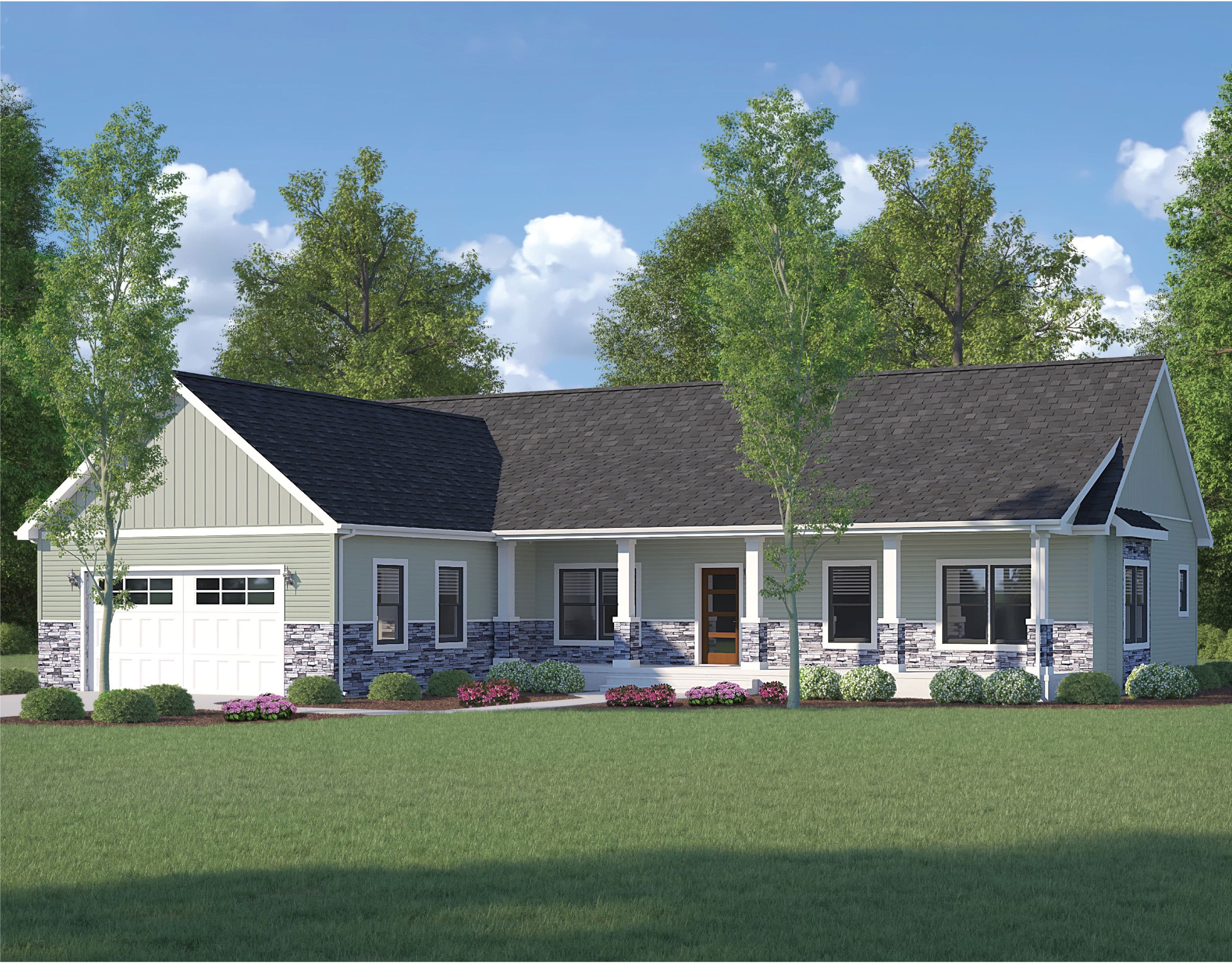 Jasper jr46 hero, elevation, and exterior home features