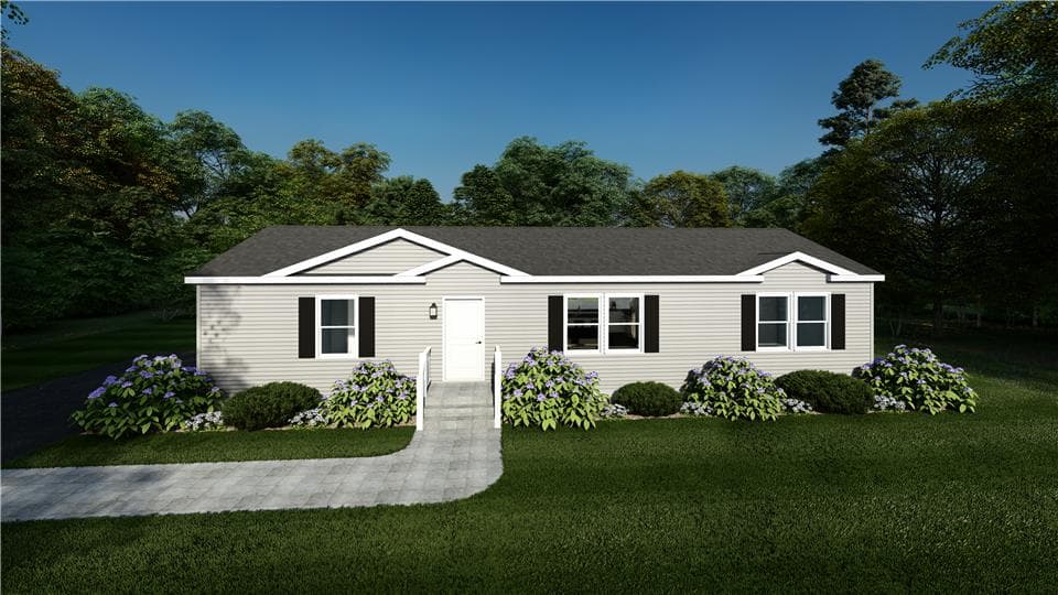 Evolution series warren model 3256b hero, elevation, and exterior home features