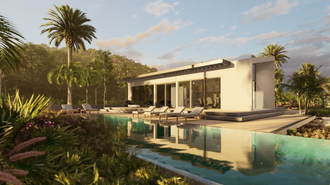 Multi family 1 exterior home features