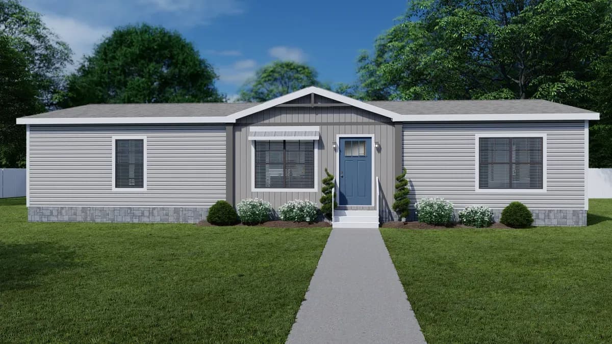 Lizzie elite elevation and exterior home features