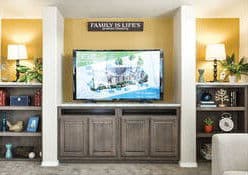 Majestic interior home features