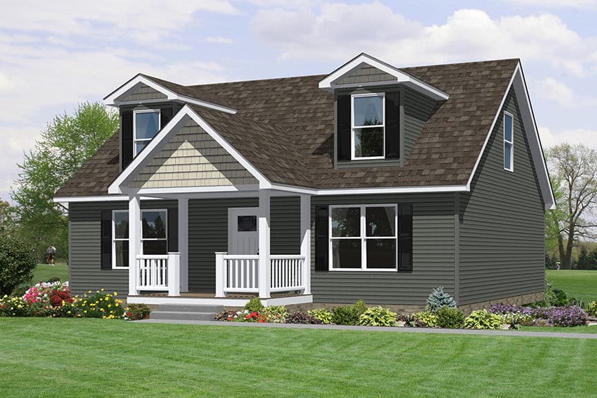 Pembrooke elevation and exterior home features