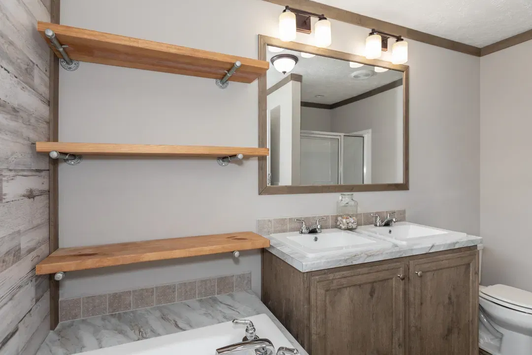 The walsh bathroom home features