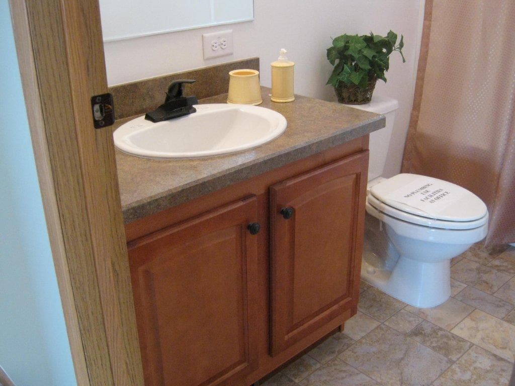 Oakwood bathroom home features