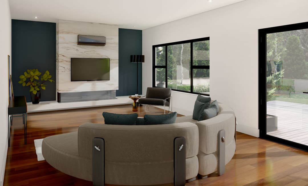 Model 4 interior home features