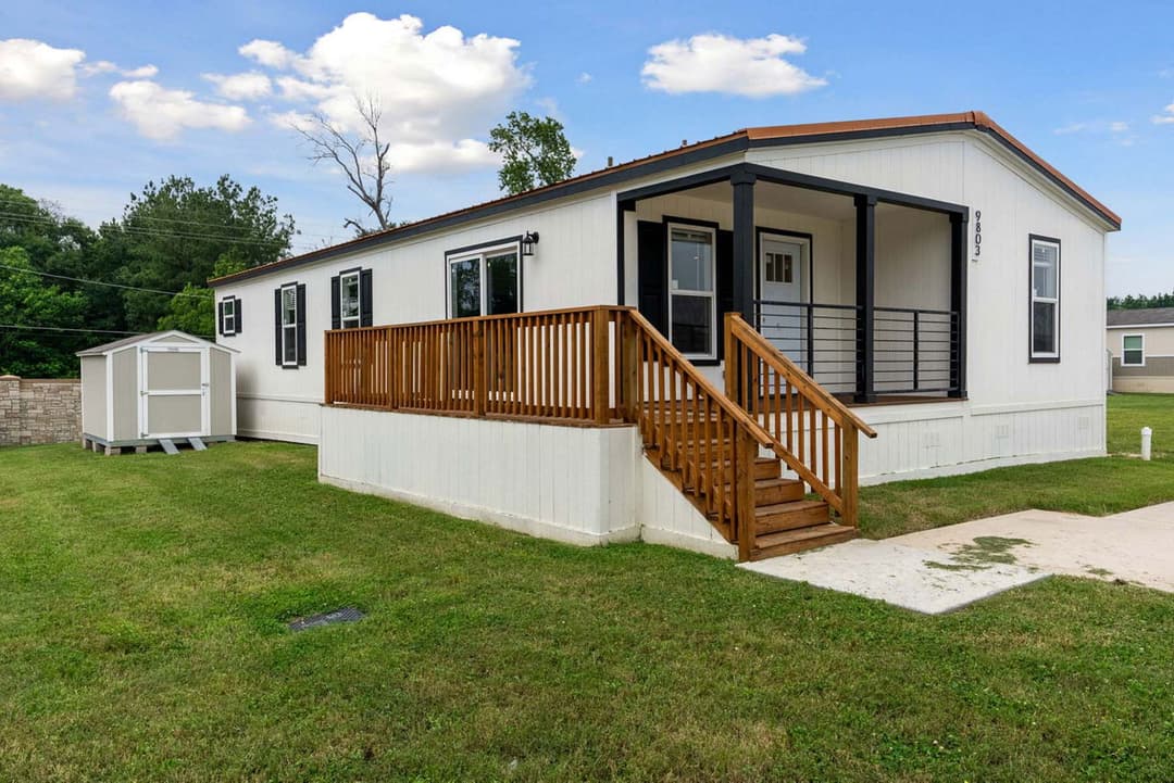 Toledo hero, elevation, and exterior home features