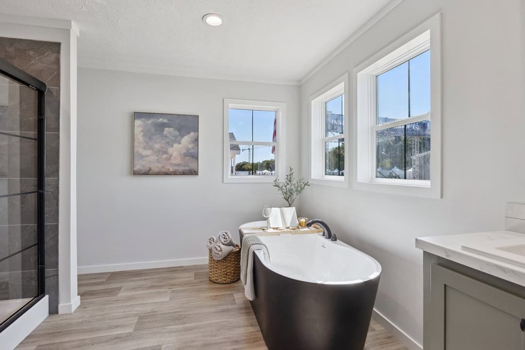 Axis bathroom home features