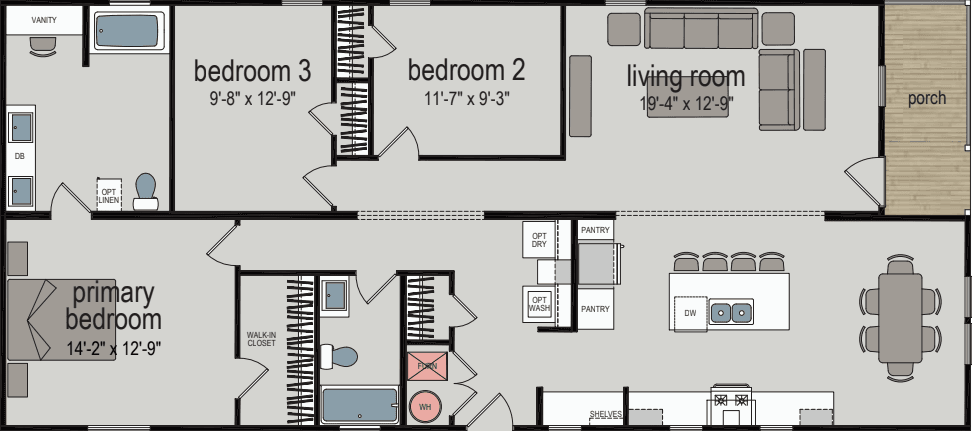 Movement 1528 floor plan home features