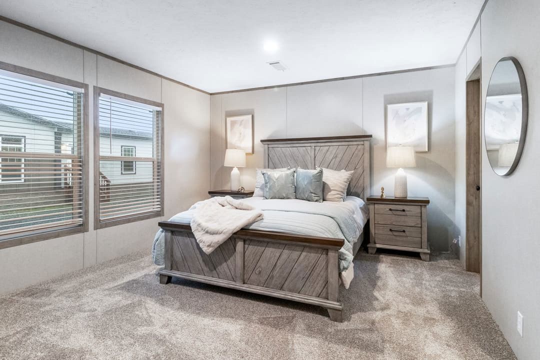 The choice bedroom home features