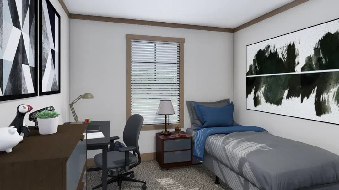 Wilder bedroom home features