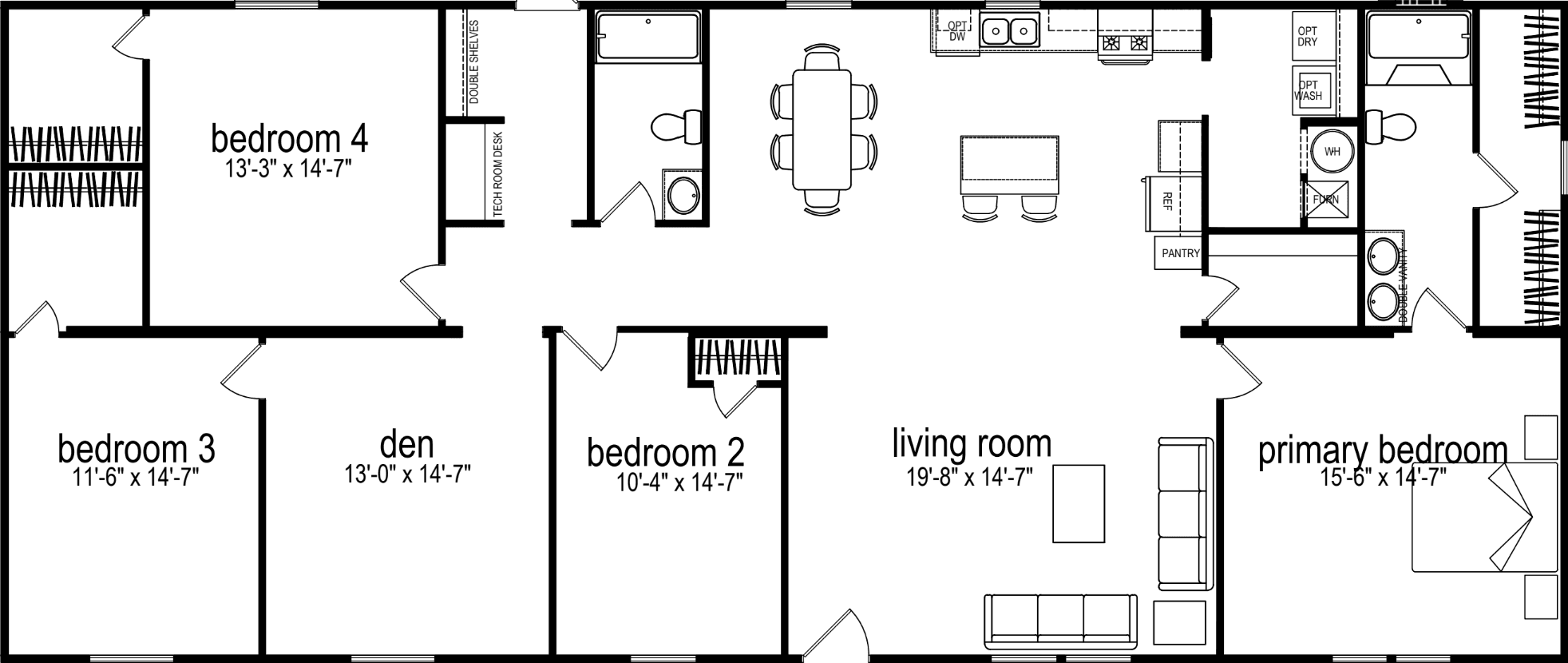 Prime taylor 135 floor plan home features