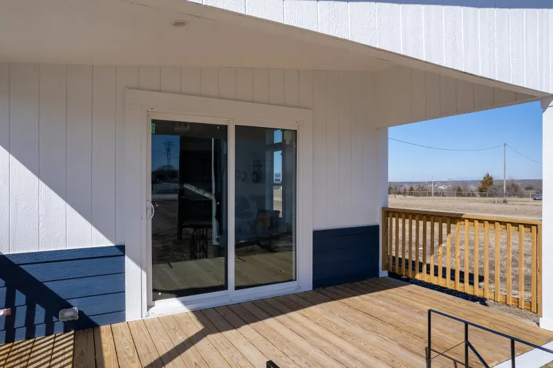 Contemporary cabin a700 elevation and exterior home features