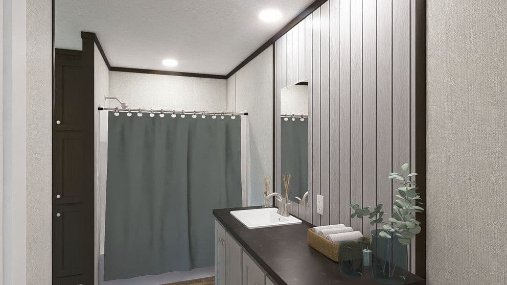Impact bathroom home features