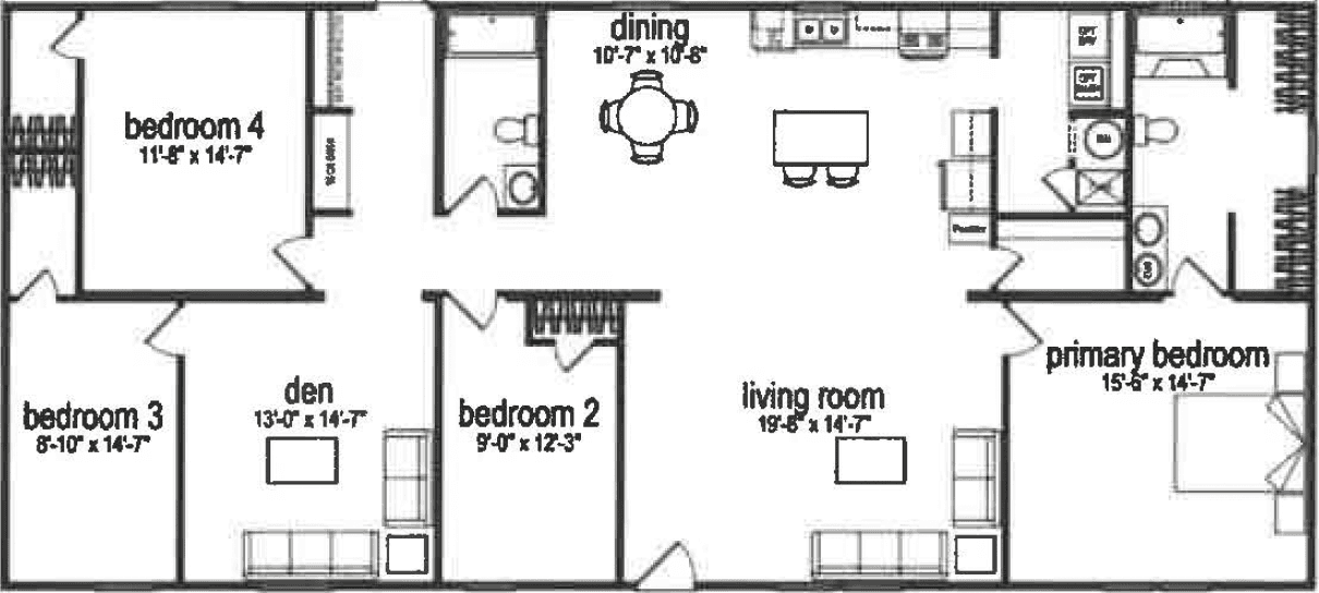 Sandhills 3268h42p03 floor plan home features