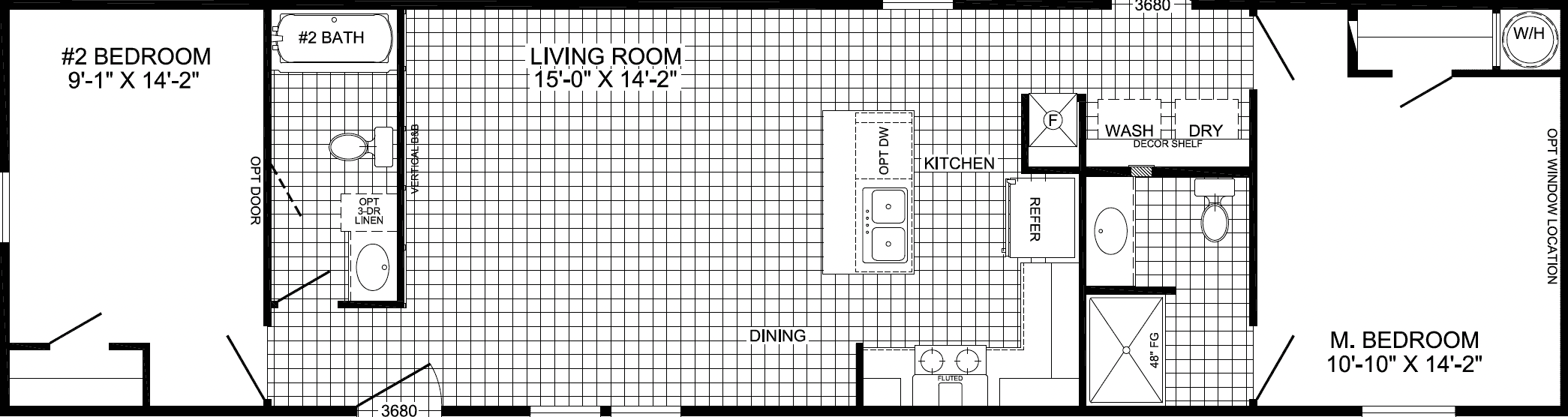 Yellow jacket floor plan home features
