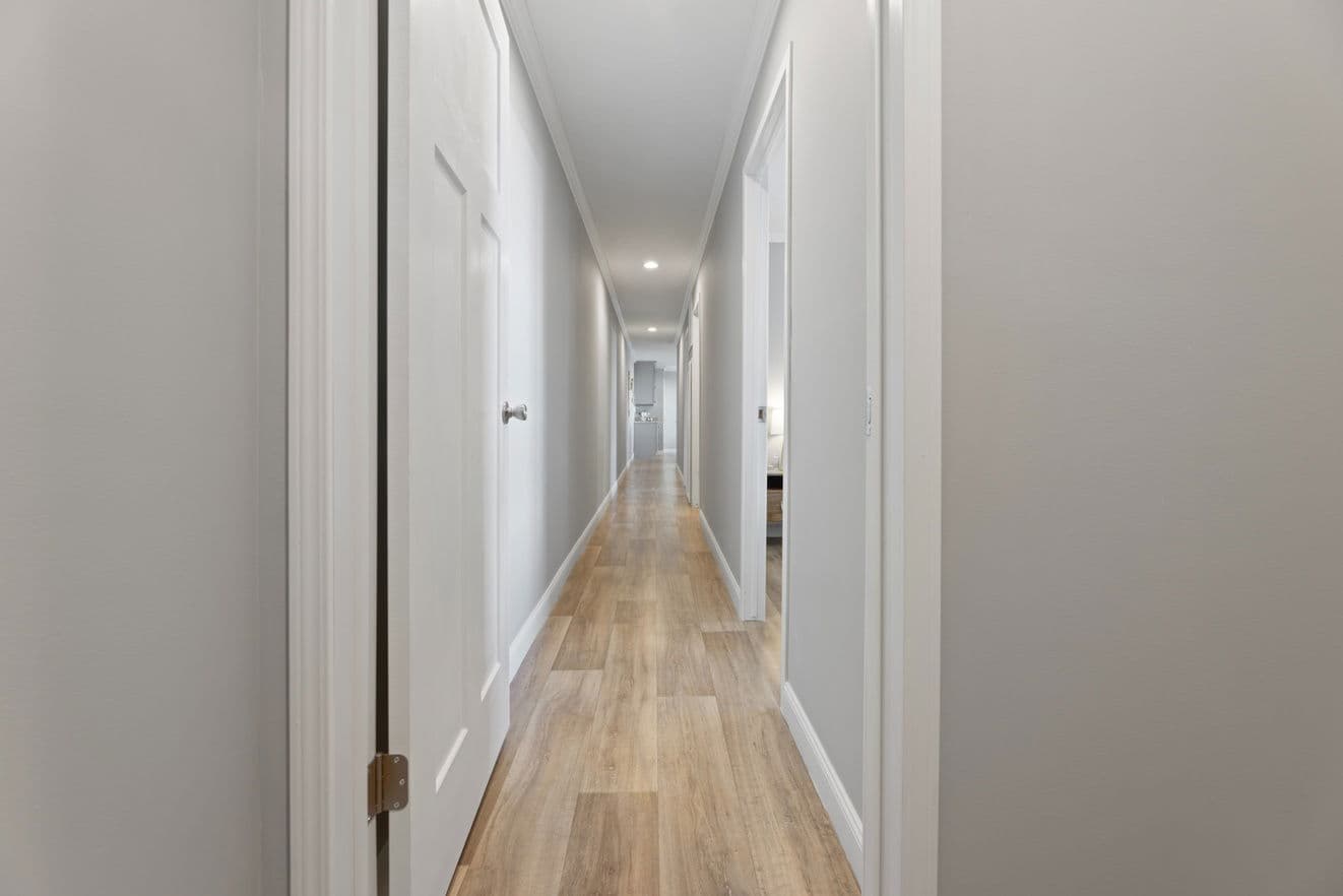 The roanoke duplex interior home features