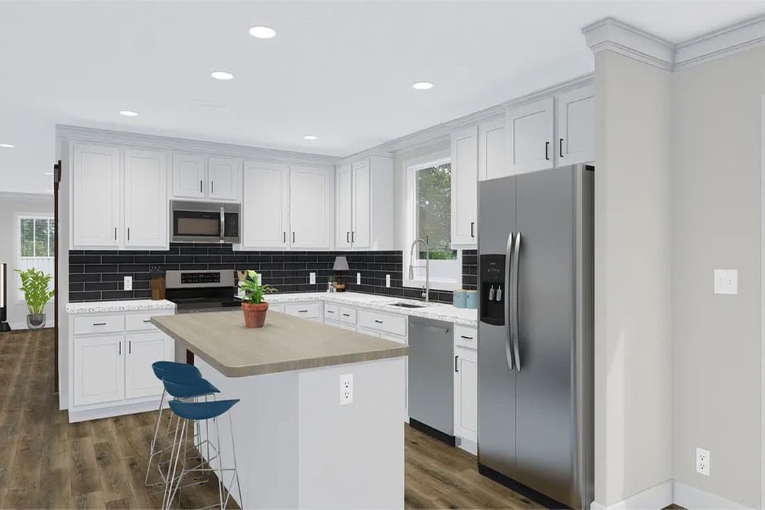 The monterey kitchen home features