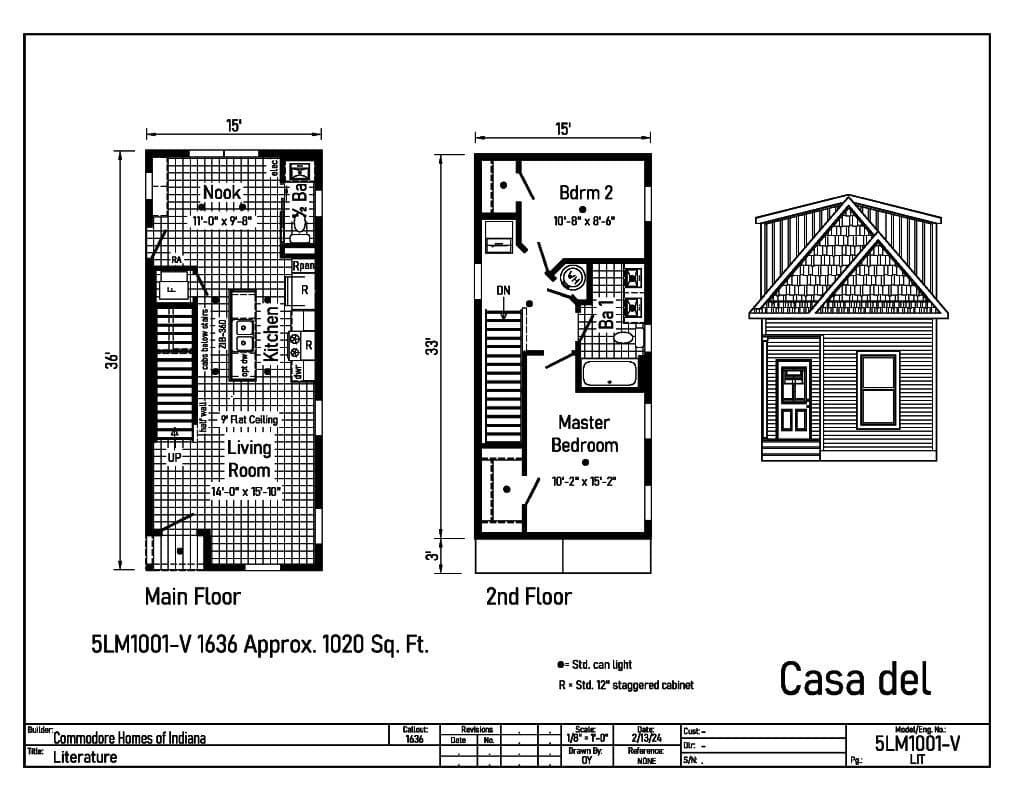 Casa del 5lm1001-v hero home features