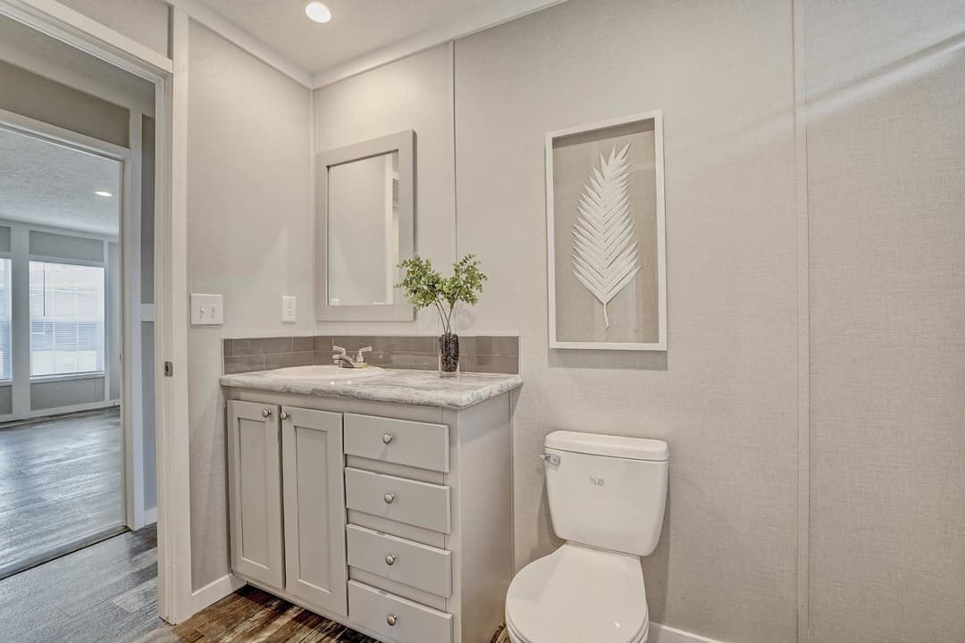 The chipper bathroom home features