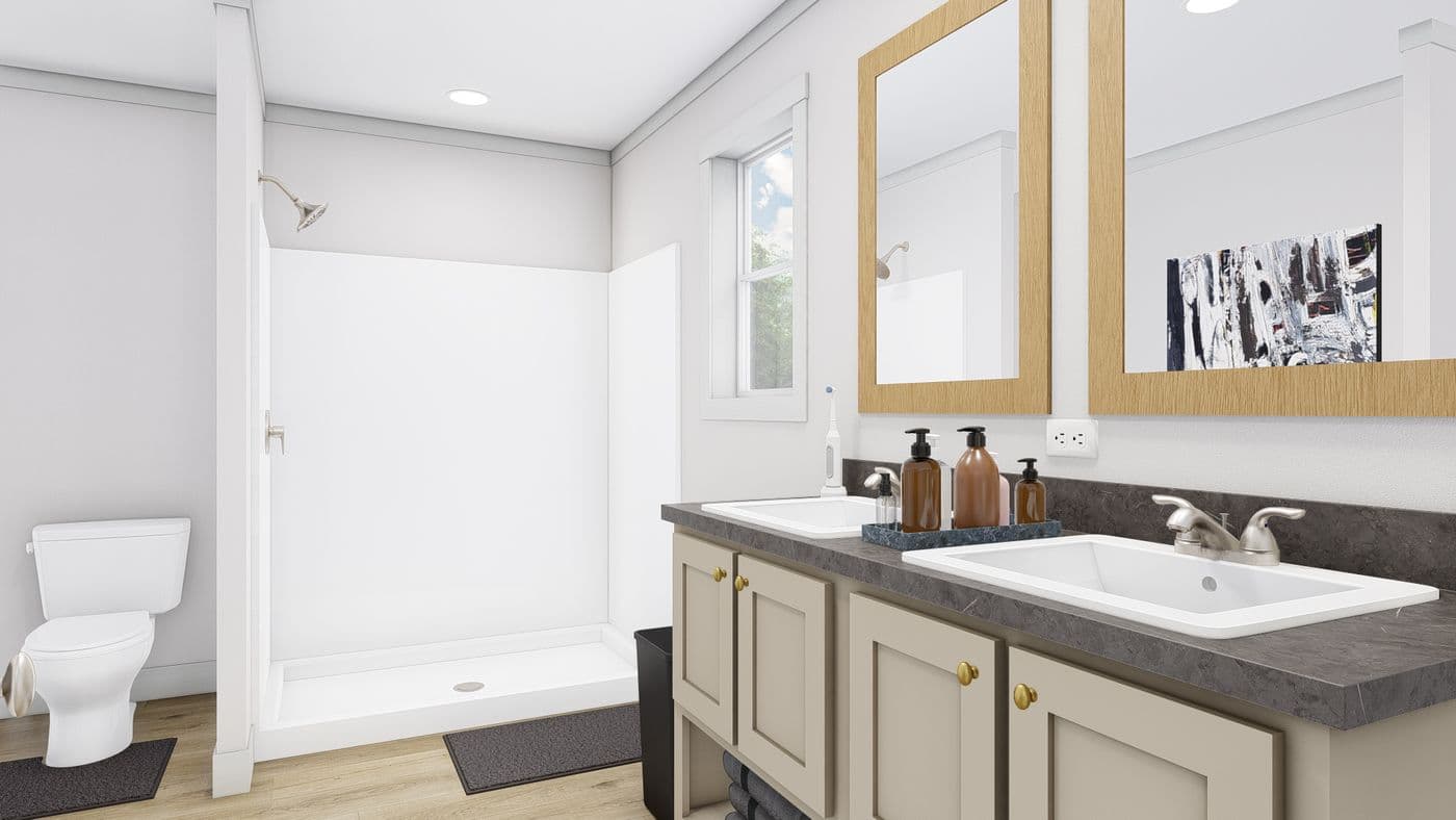 Stayin alive bathroom home features