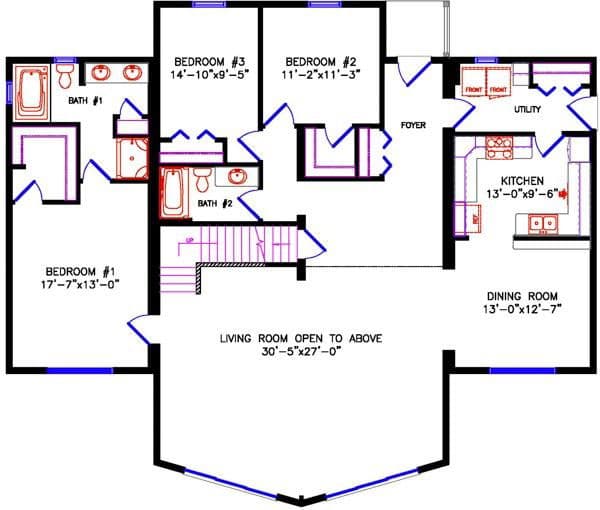 Loft 4760 floor plan home features