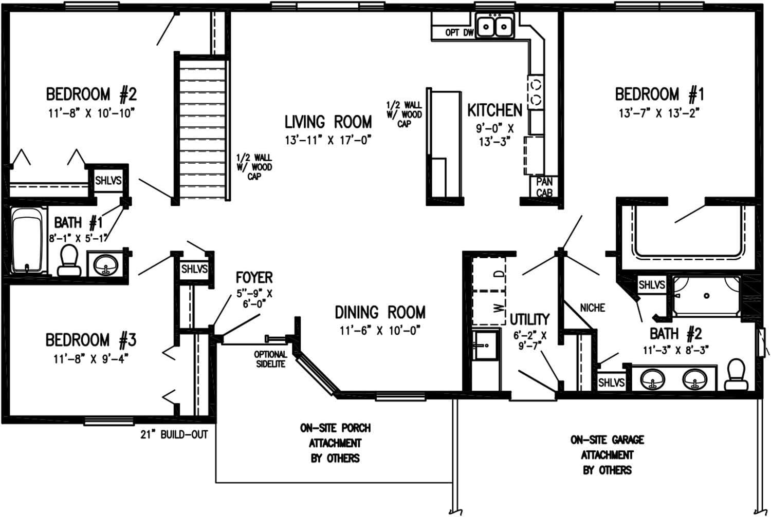 Danwood floor plan home features