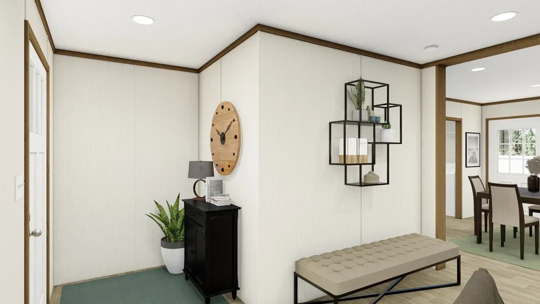 Glimpse interior home features