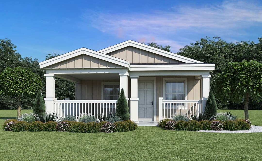 The sonoma exterior and elevation home features