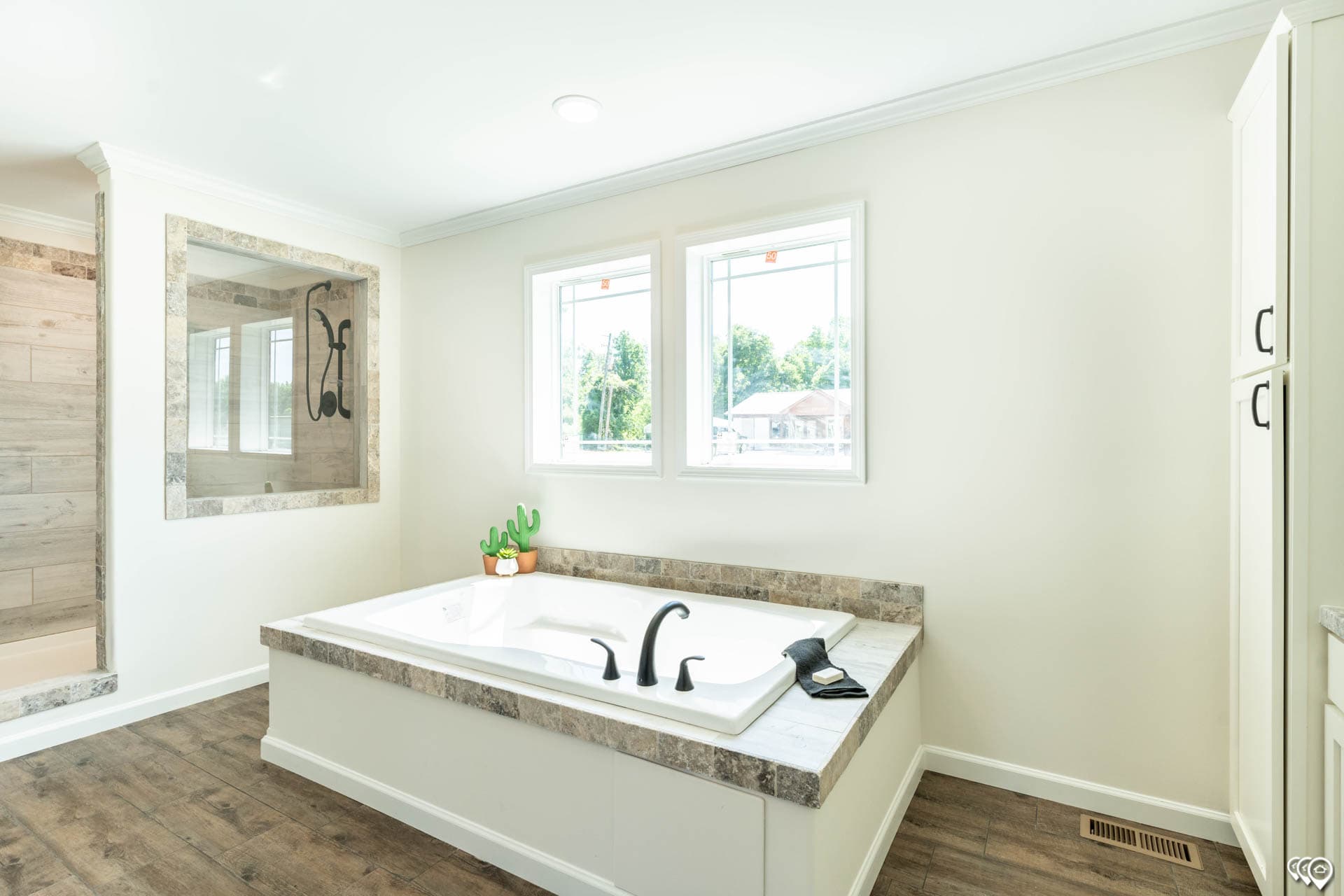 The zemira bathroom home features