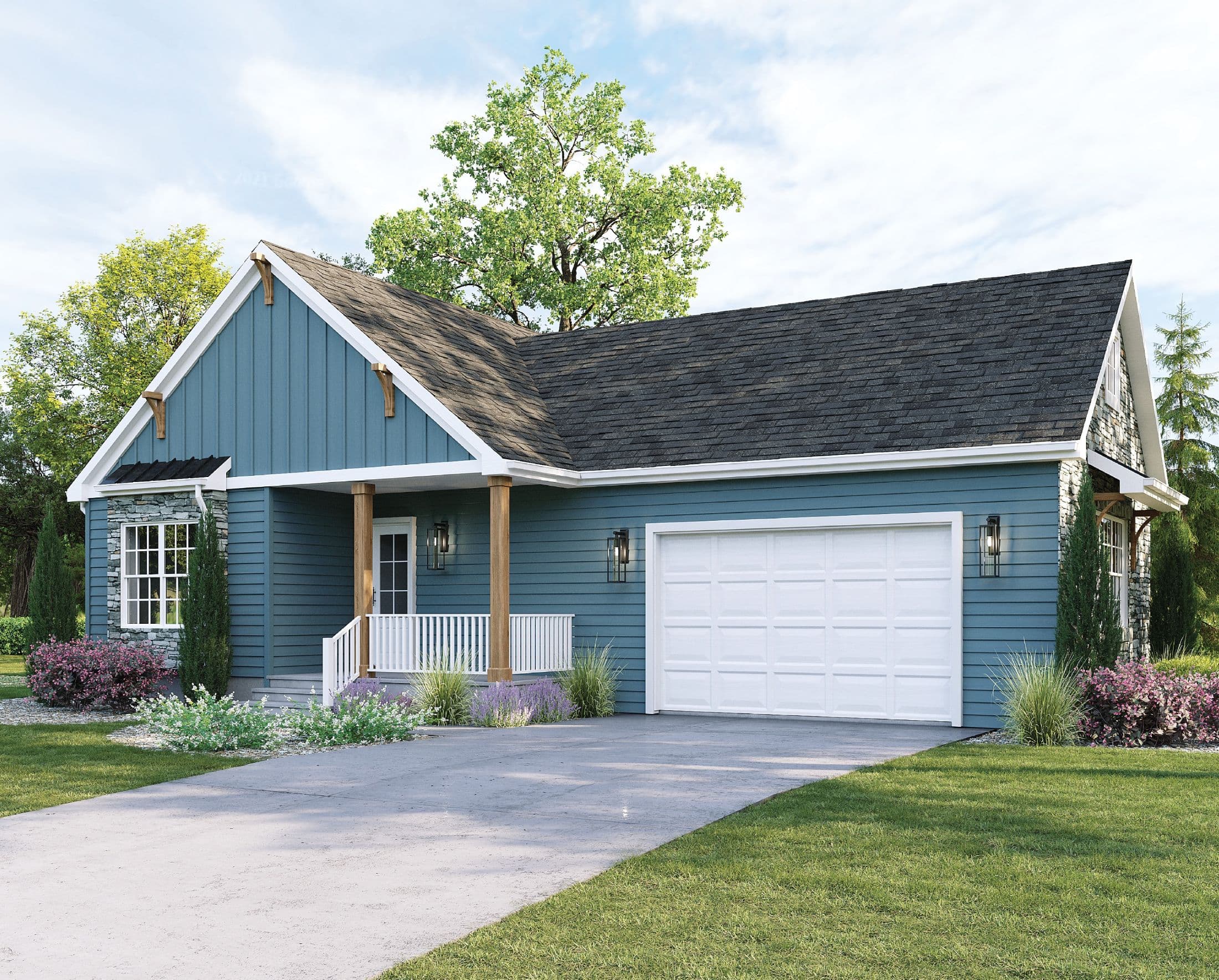 Skylark c25 hero, elevation, and exterior home features