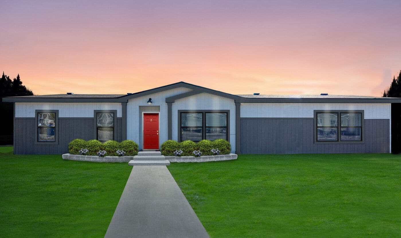 Magnum 32664m hero, elevation, and exterior home features