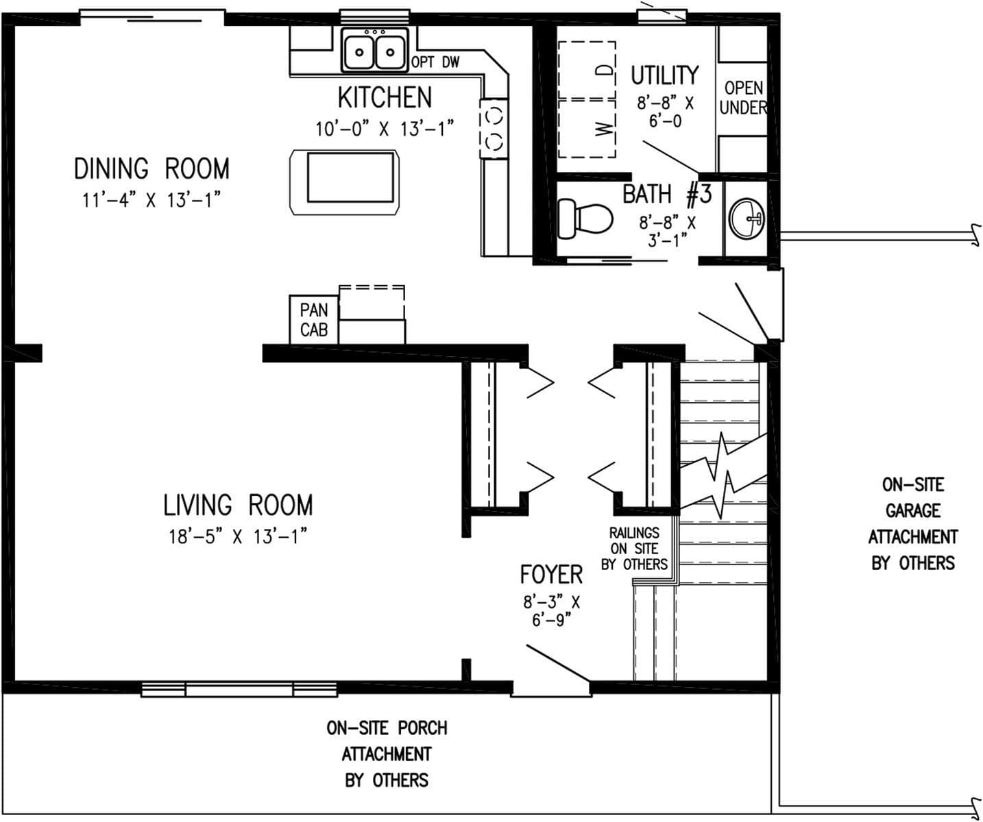 Montreal floor plan home features