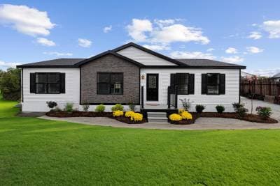 Merlot hero, elevation, and exterior home features