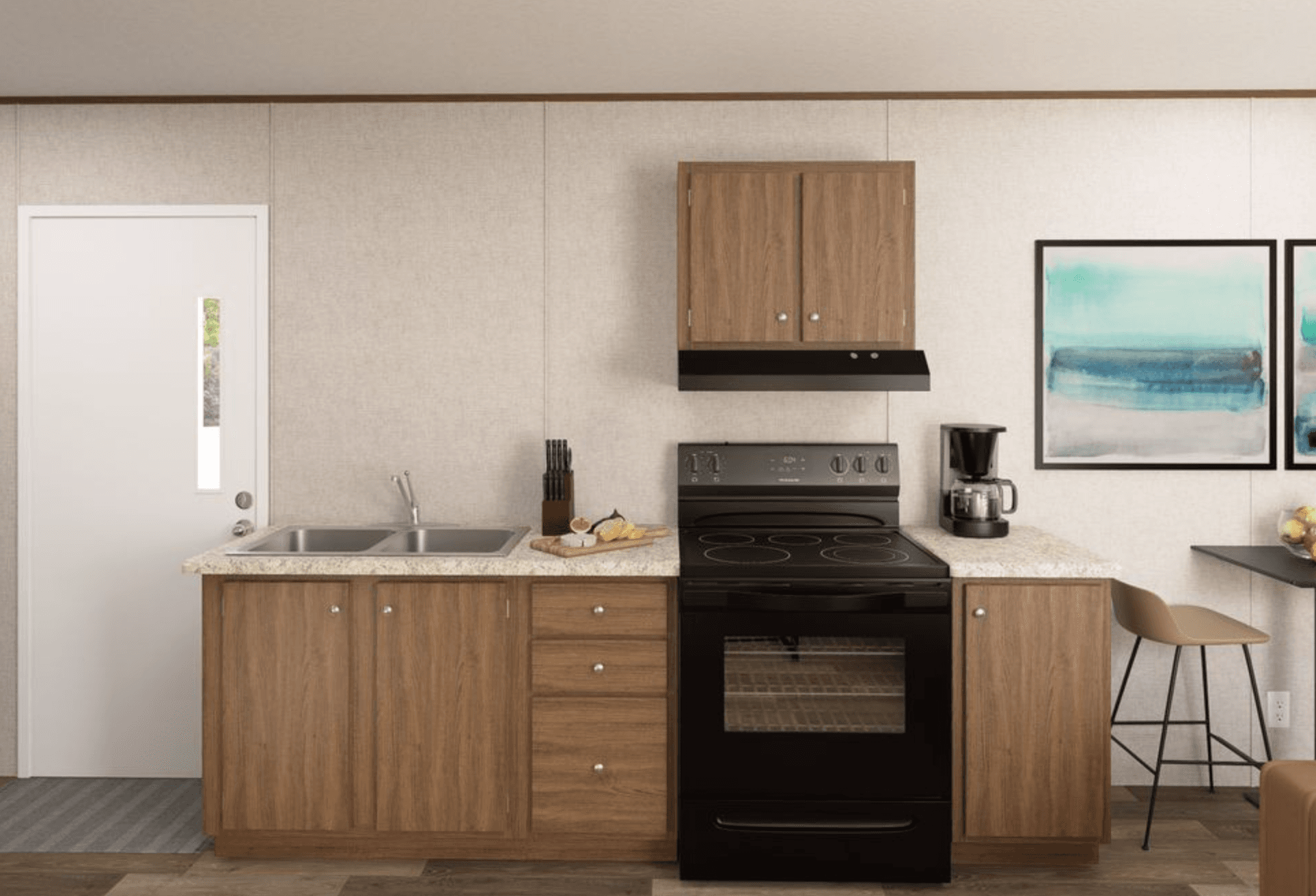 Buttercup kitchen home features