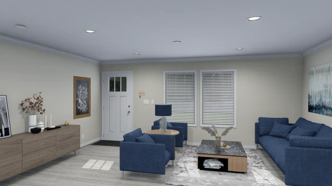 Ridge interior home features