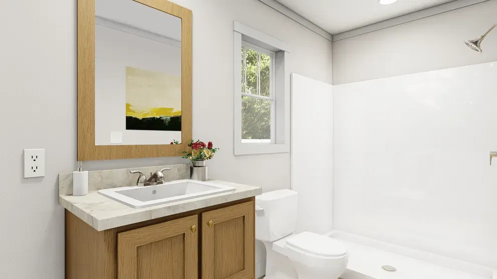 Move on up bathroom home features