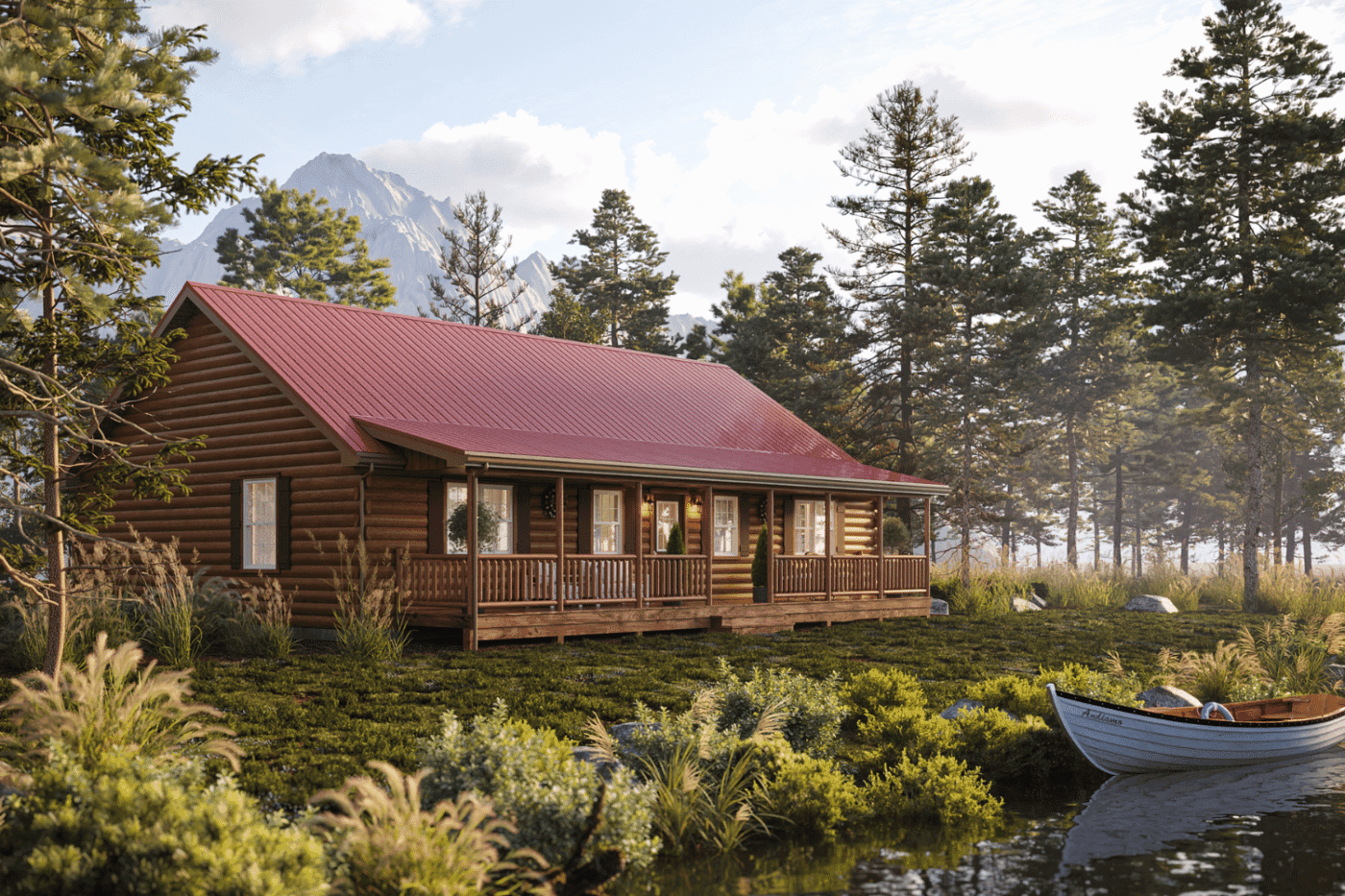 Musketeer 2856 hero, elevation, and exterior home features