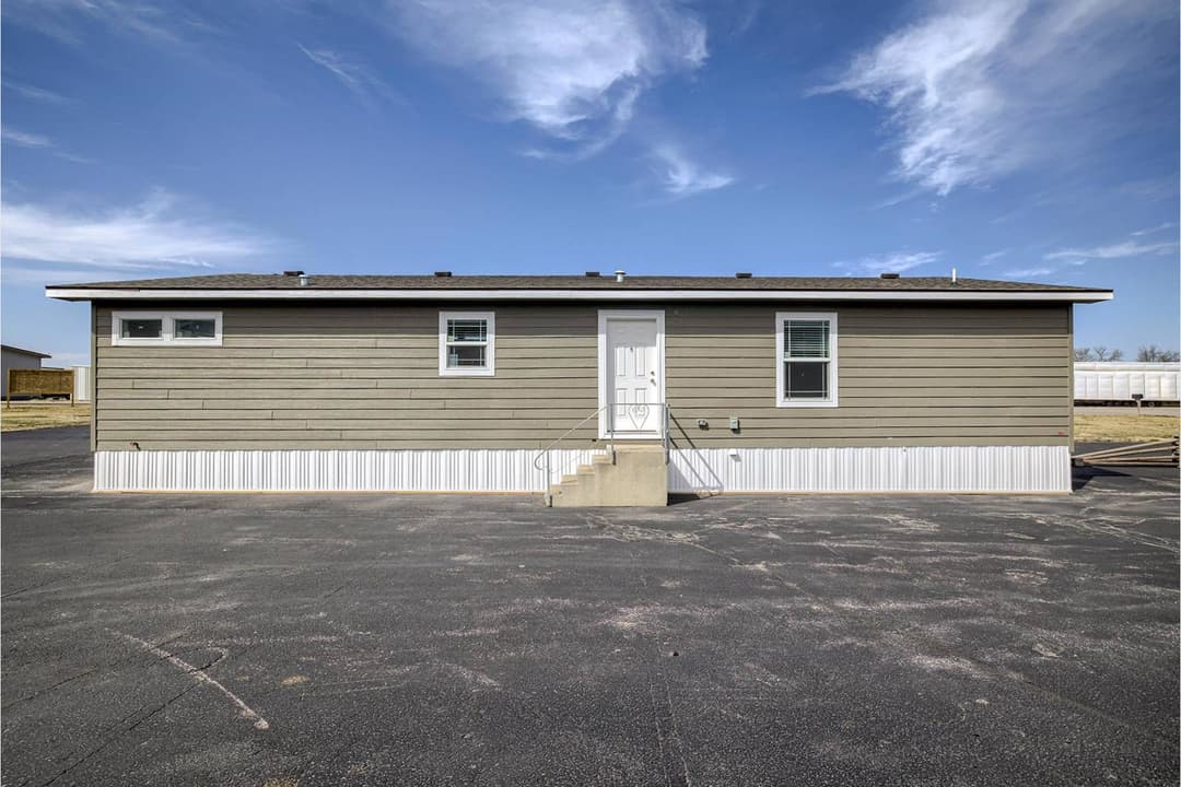 Villager elevation and exterior home features