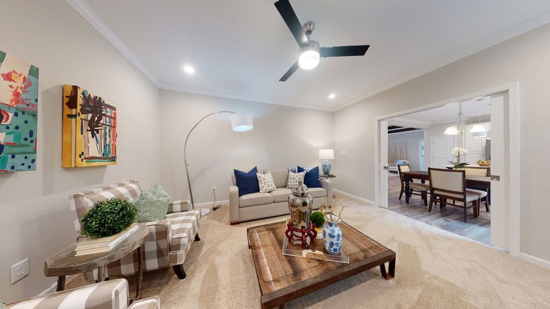 Logan ranch interior home features