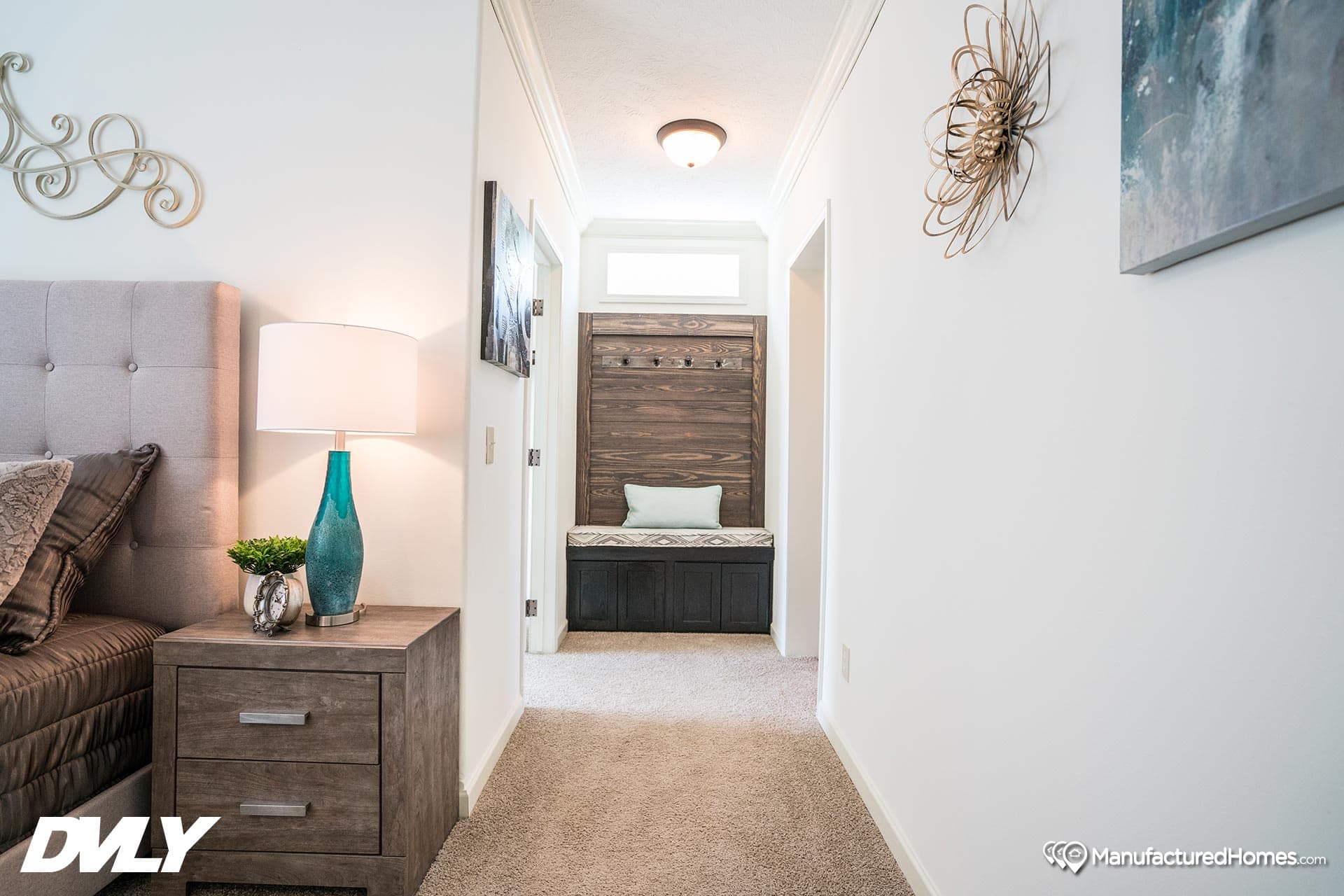 The millwood bedroom home features